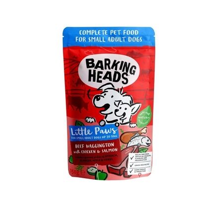 Barking Heads Little Paw Beef/Chicken/Salmon 150g