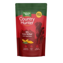Country Hunter 80% Grass Grazed Beef with Superfoods Pouches 150g