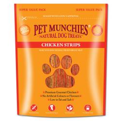 Pet Munchies Chicken Strips Super Value Pack 320g