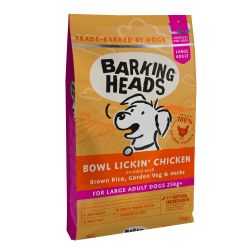 Barking Heads Large Breed Bowl Lickin' Chicken 12kg