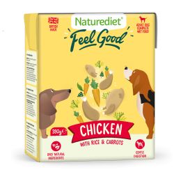 Naturediet Feel Good Chicken with Rice & Carrots 390g