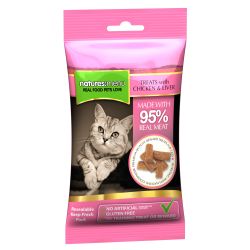 Natures Menu Real Meaty Cat Treats with Chicken and Liver 60g