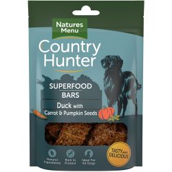 Country Hunter Superfood Bar Duck with Carrot & Pumpkin Seeds 100g
