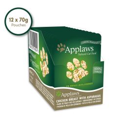 Applaws Pouch Chicken with Asparagus 12pk