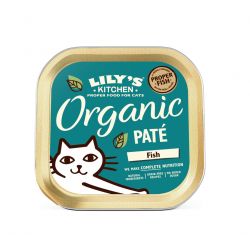 Lily's Kitchen Cat Organic Fish Pate 19x85g Trays