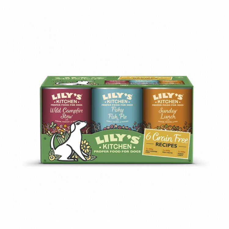 Lily's Kitchen Dog Grain Free Multi Pack 6x400g
