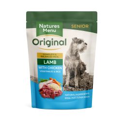 Natures Menu Senior Lamb with Chicken Vegetables & Rice Pouches