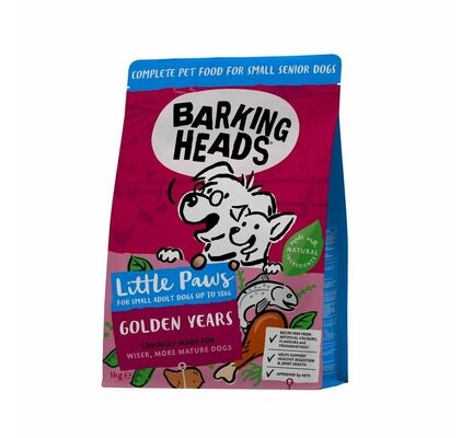 Barking Heads Little Paw Golden Years Chicken 1kg