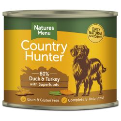 Country Hunter 80% Duck & Turkey with Superfoods 600g