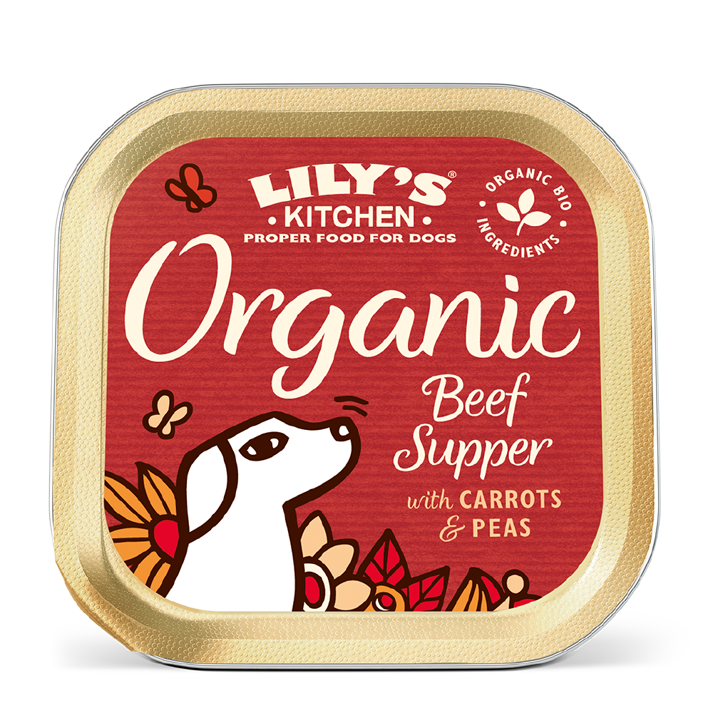 Lily's Kitchen Dog Organic Beef Supper 11x150g