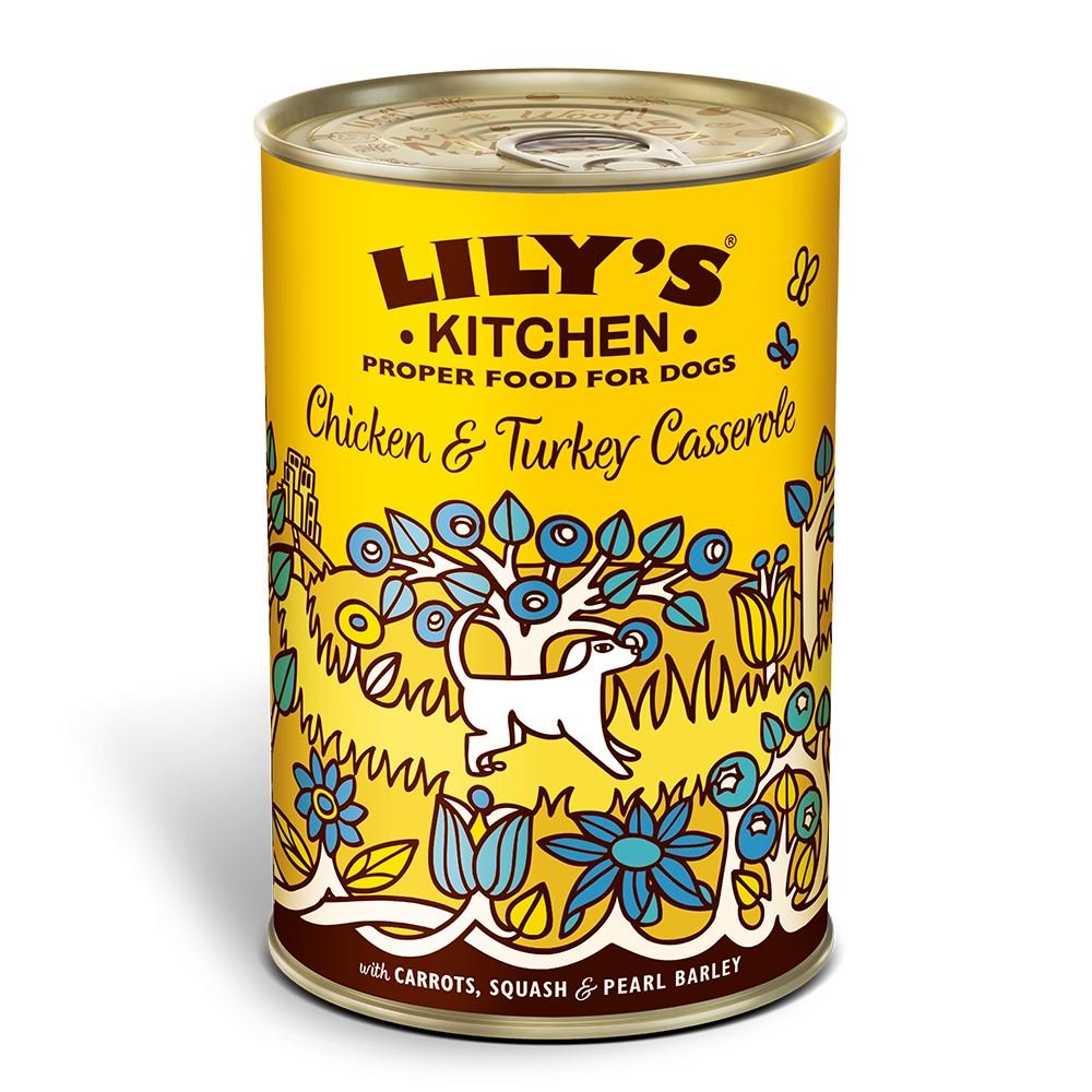 Lily's Kitchen Dog Chicken & Turkey Casserole 400g