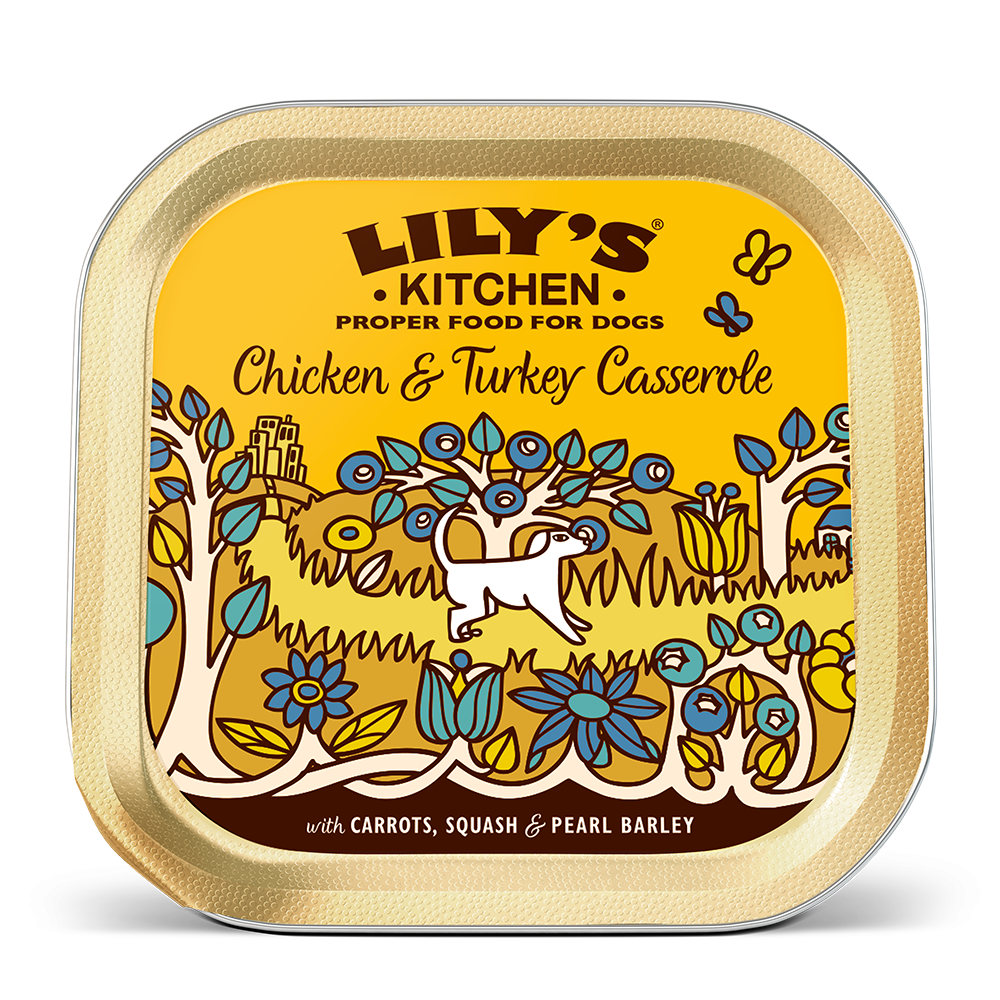Lily's Kitchen Dog Chicken & Turkey Casserole 10x150g
