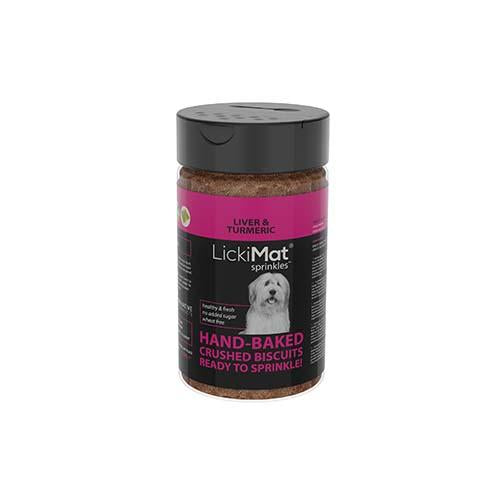 Lickimat Dog Sprinkles Liver, Tumeric & Black Pepper 150g