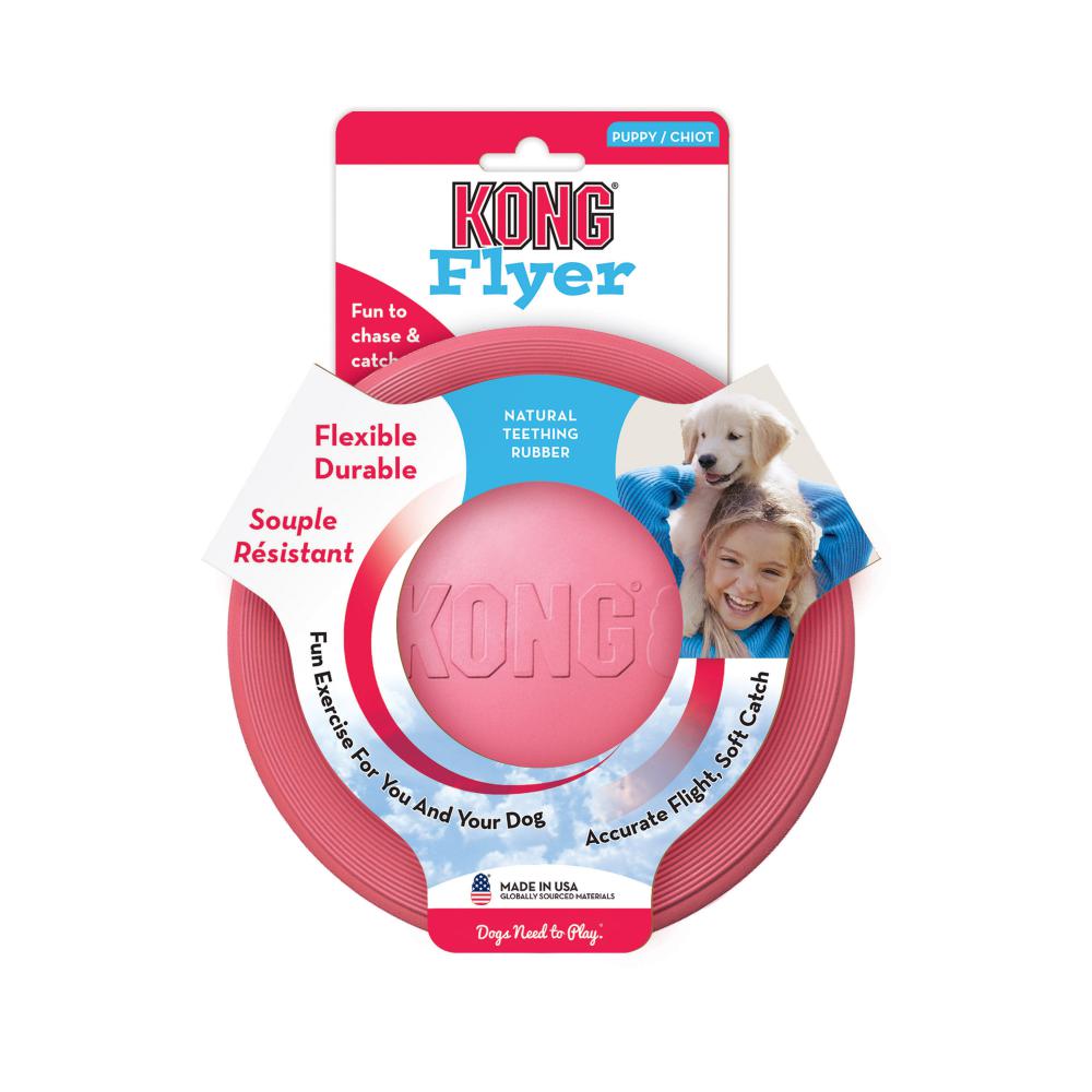 KONG Puppy Flyer Assorted Small