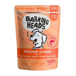 Barking Heads Pooched Salmon Pouches 300g