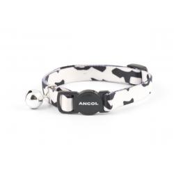 Ancol Safety Buckle Cat Collar Camoflage Black & White