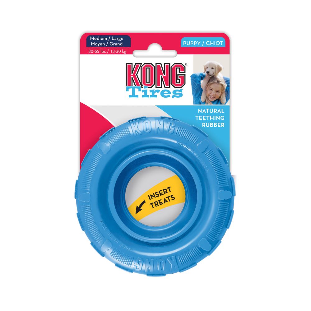 KONG Puppy Tires Assorted