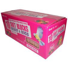 Suet To Go Blocks Berry & Bugs 10 pack